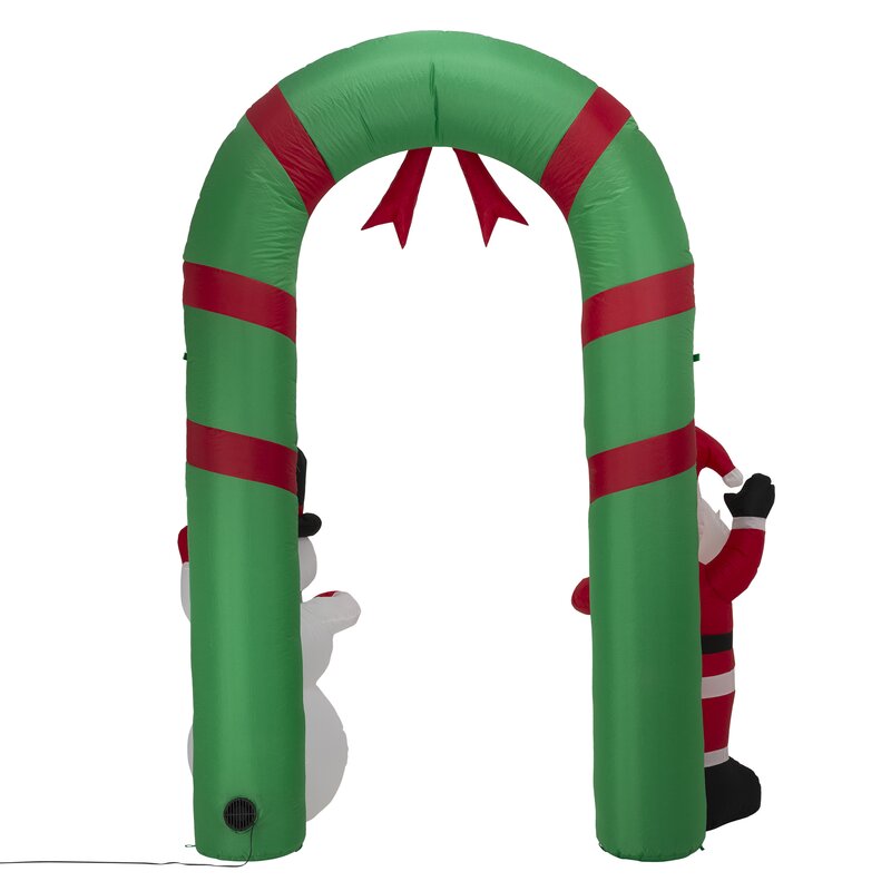 8ft Inflatable top Arch Christmas Santaft Inflatable Arch Christmas Santa Snowman Ar